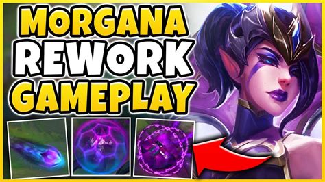 New Morgana Rework Is Amazing Insane Aoe Combo Reworked Morgana