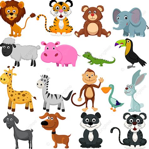 Animal Cartoon Png Vector Psd And Clipart With Transparent