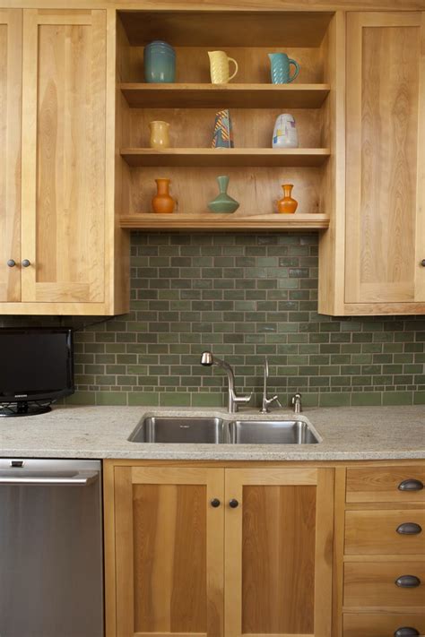 The Vermont Kitchen Backsplash Arts And Crafts Tile By Clay Squared