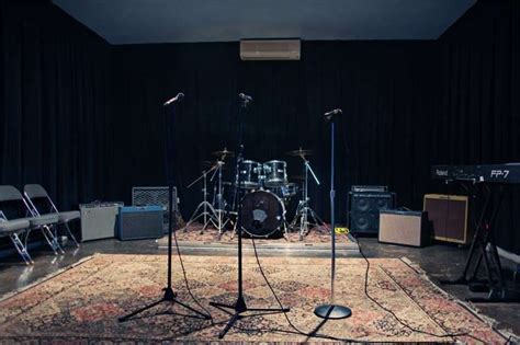 The Arts Angels Rock Band Rehearsal Space Might Look Something Like