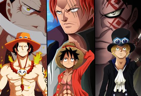 Info alpha coders 824 wallpapers 695 mobile walls 78 art 149 images 641 avatars. Download 26+ One Piece Luffy And Shanks Wallpaper 4k