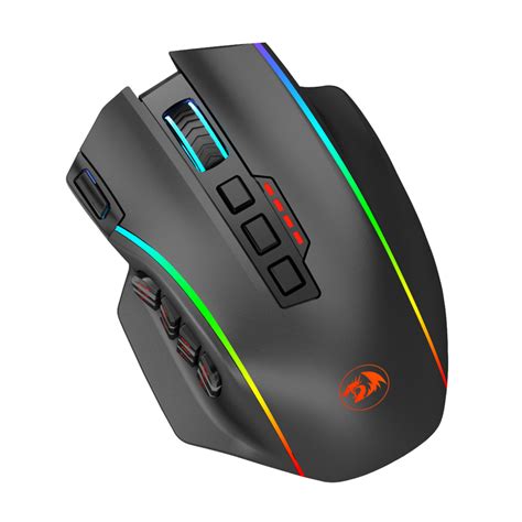 Redragon M901 Ks Wired Wireless Rgb Led Gaming Mouse Bla Ahw