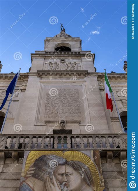 The City Hall Palazzo Moroni In Padua On A Summer Day Editorial Image