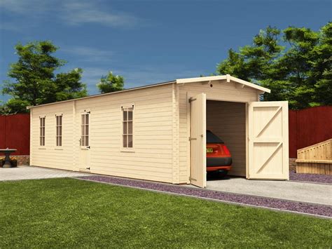 Sharing a tandem garage is difficult with changing work and social schedules. Trent Tandem Garage W3.05m x D9.45m | Garages