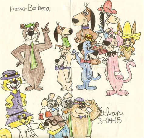 Hanna Barbera Characters By Egminecraftcastinc On Deviantart