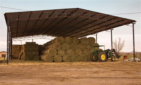 Outdoor Hay Storage Solutions Grit Rural American Know How