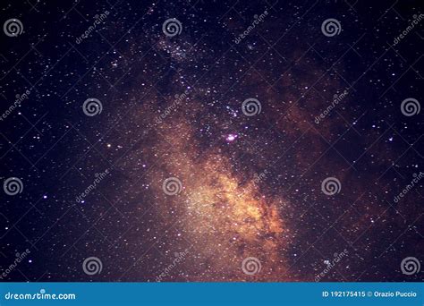 detail of the milky way stock image image of nature 192175415