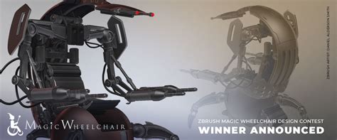Magic Wheelchair Contest Winner Announced! - Pixologic: ZBrush Blog