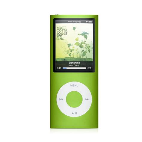 Apple Ipod Nano 4th Genertion 8gb Green Like New No Retail Packaging