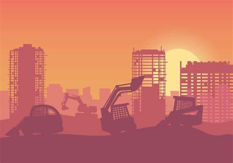 Free Construction Background Vector Download Free Vector Art Stock