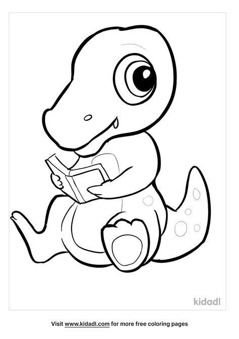 Free T Rex Coloring Page Coloring Page Printables Kidadl