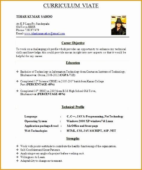 A proven job specific resume sample for landing your next job in 2021. 9 Resume format for Job Fresher | Free Samples , Examples & Format Resume / Curruculum Vitae