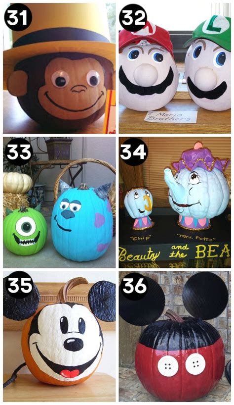 An added bonus is that these decorative pumpkins last much longer than their carved counterparts, so you can keep them out all season long. 150 Pumpkin Decorating Ideas - Fun Pumpkin Designs for ...