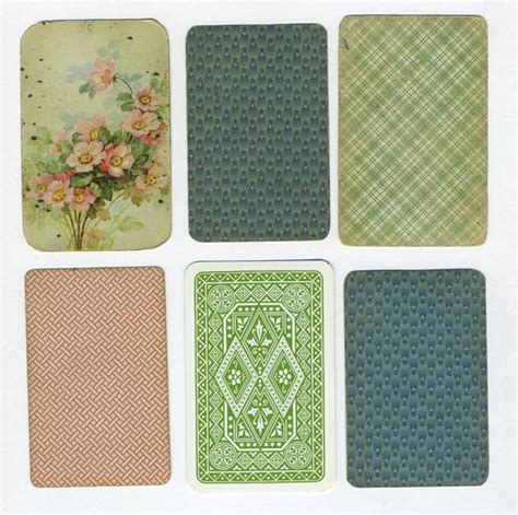 Vintage Playing Card Backs Vintage Playing Cards Playing Cards