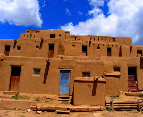 Pueblo House New Mexico Pueblo World Heritage Sites