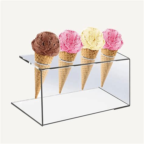Ice Cream Cone Holder Acrylic Cone Holder Luminati