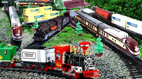 Best Lego Train Track Setup In Home Super Train Video For Kids Toys