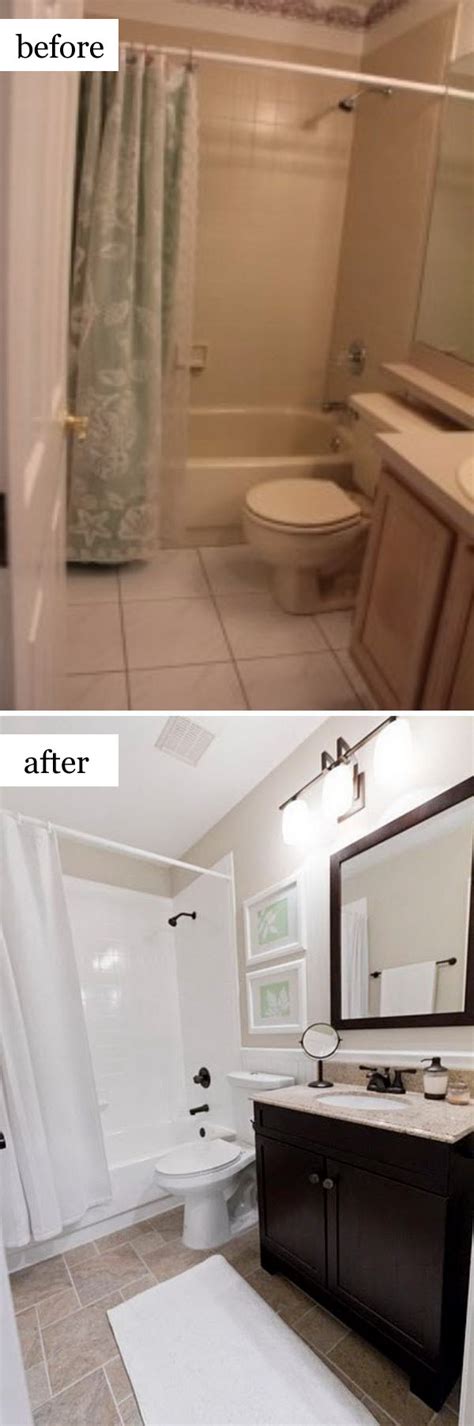 You don't have to pay a carpenter to give you ideas. Before and After Makeovers: 20+ Most Beautiful Bathroom ...