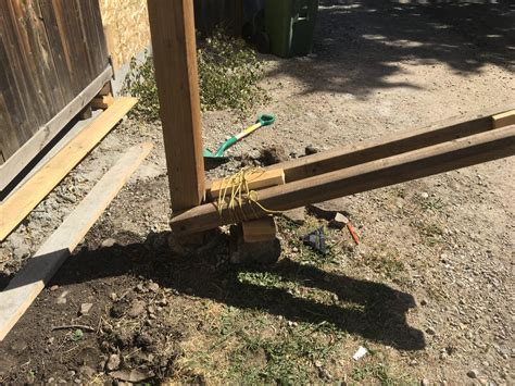 How do you repair a fence post? Pull Wooden Fence Posts Set in Concrete WITH NO DIGGING ...