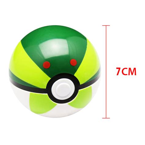 7cm Pokemon Ball Abs Anime Pikachu Pokeball Toys Super Balls For Kids