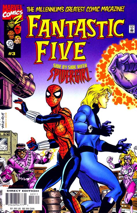 Fantastic Five Vol 1 3 Marvel Database Fandom Powered By Wikia