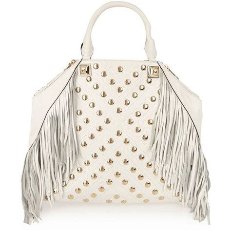 Rebecca Minkoff Ryland Fringed Leather Tote €240 Liked On Polyvore