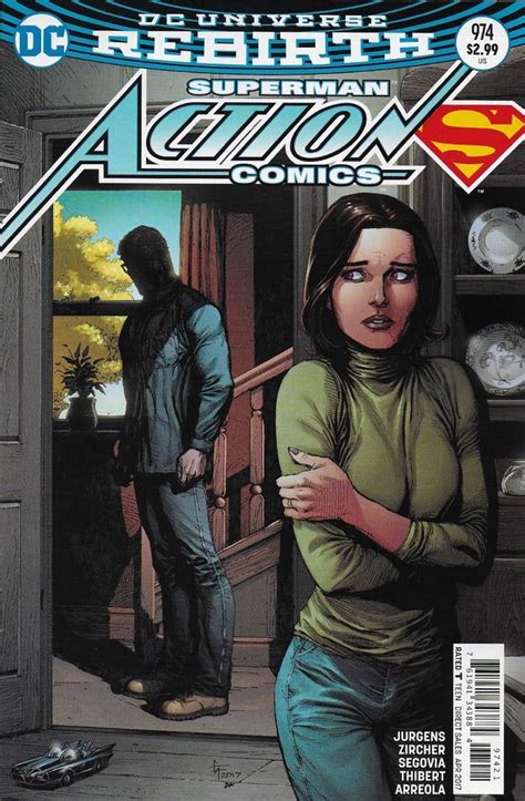 dc universe rebirth superman action comics issue 974 limited variant superman action comics