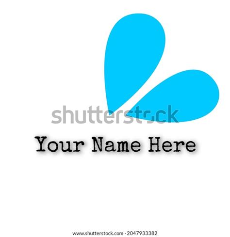 Your Name Here Logo Design Stock Illustration 2047933382 Shutterstock