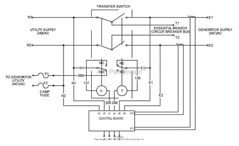 Automatic Transfer Switch Schematic
