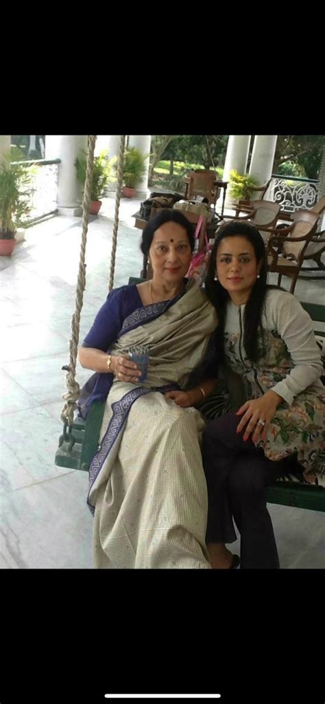 Mahua Moitra On Twitter Chilling With My Mother On A Sunny December