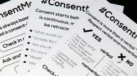 Sexual Consent Awareness Campaign Hits Mcgill Ctv News