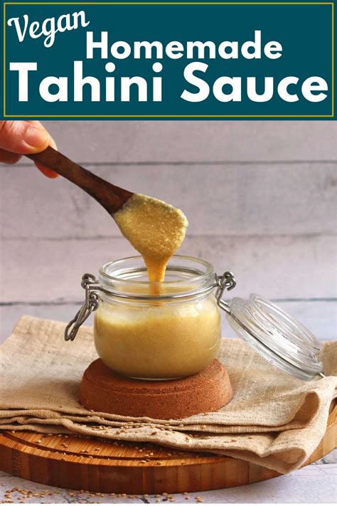 Homemade Tahini Sauce That Delicious Dish Recipe In 2020 Tasty