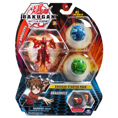 Brand New Bakugan Battle Planet 3 Inch Ultra Ball Dragonoid Toy Good