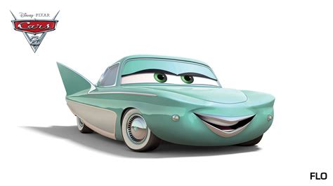 Cars Flo Cars Characters Disney Cars Pixar Cars