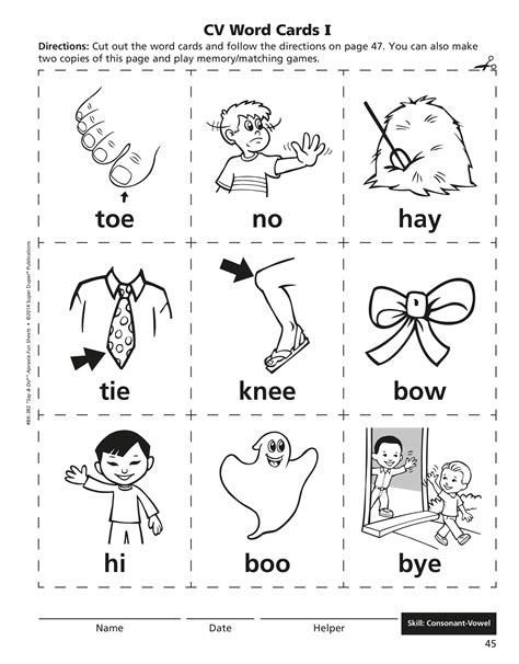 Cv Words Say Do Apraxia Fun Sheets Pdf By Super Duper Hot Sex Picture