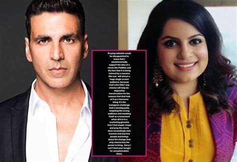 Mallika Dua Clarifies The Intention Behind Her Post On Akshay Kumar S