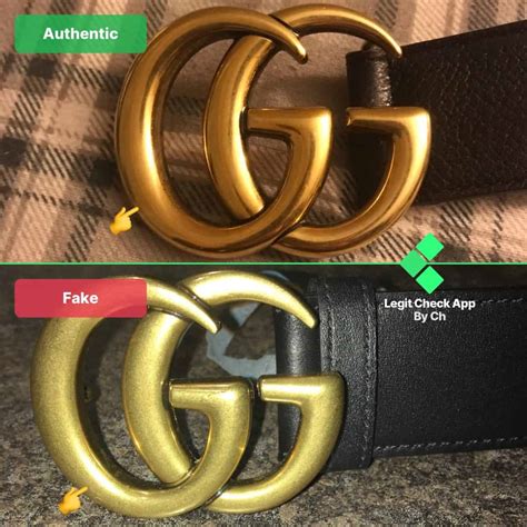 Gucci Belt Fake Vs Real Comparison Guide Gg Belt Legit