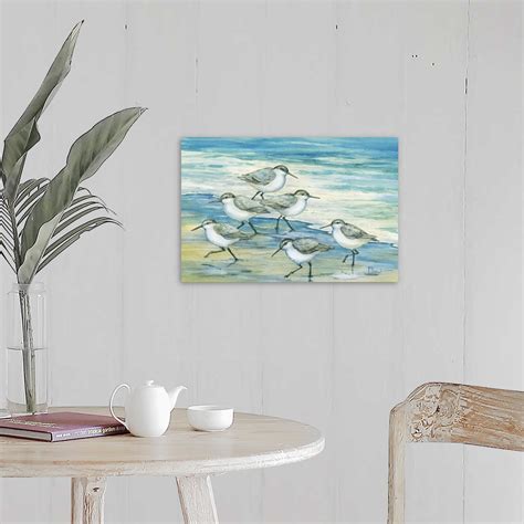 surfside sandpipers wall art canvas prints framed prints wall peels great big canvas