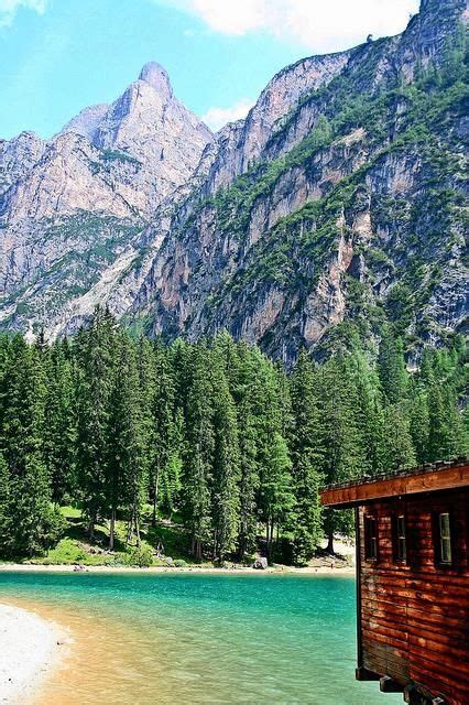 Braies Lake Bolzano Trentino Alto Adige Italy Lugares