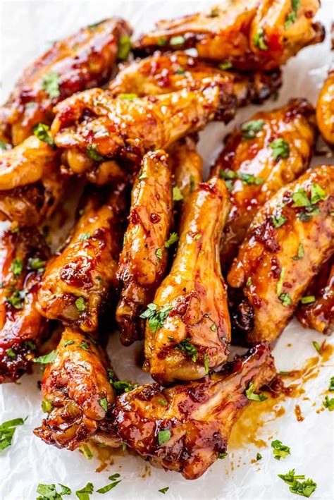 Yes, another easy chicken wings recipe. Honey Garlic Chicken Wings - Homemade Hooplah
