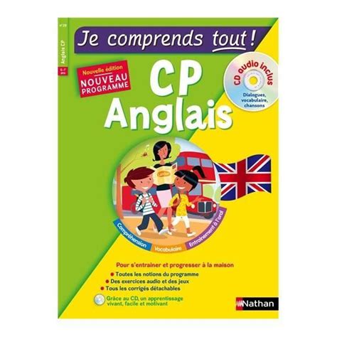 Anglais CP Cours Exercices Audio Je Comprends Tout Conforme Au Programme De CP
