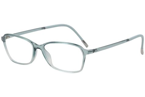 Silhouette Eyeglasses Spx Illusion 1605 1583 5010 Turquoise 52 14