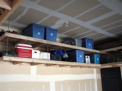 Garage Overhead Storage Diy Use This Garage Shelving Idea To Build