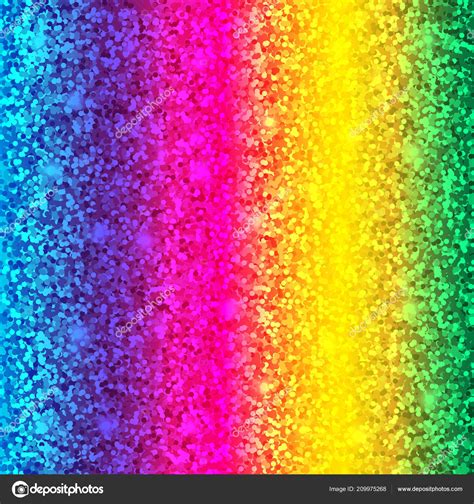 Rainbow Unicorn Glitter Background Imagen Para Colorear