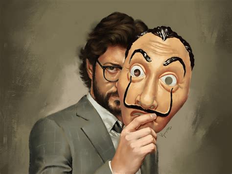 Watch to learn about painting and mask drawing. Money Heist: The professor approves 'Nigerian remake ...