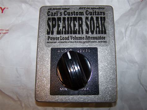 Carls Speaker Soak Attenuator 8 Ohm Brand New Never Used Reverb