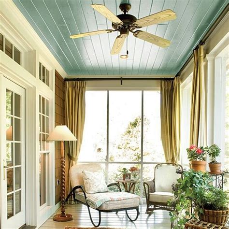 Plus, you can order your paint and supplies right from our site. Haint Blue ceiling on the porch | Outdoor Spaces | Pinterest