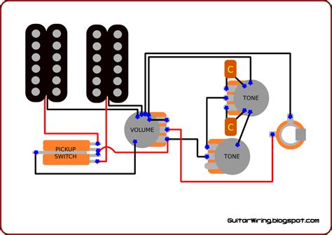 Refer to diagram 5 for an example of this wiring. The Guitar Wiring Blog - diagrams and tips: Guitar Wiring With Untypical, Flexible Tone Control