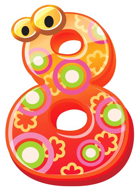 Numbers Clipart Png Clipground