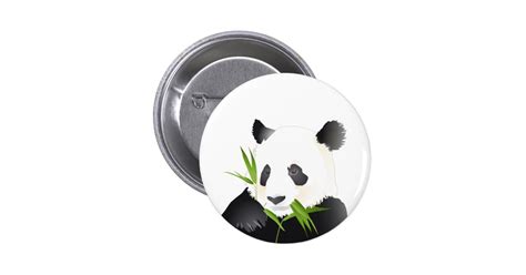 Panda Bear Button Zazzle